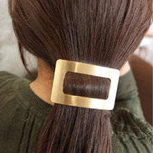 Загрузить изображение в средство просмотра галереи, Metal snap hairpin ponytail retainer