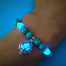 Load image into Gallery viewer, Natural stone yoga healing luminous bracelet