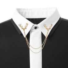 Load image into Gallery viewer, Leaf Elk Wing Palm Brooch