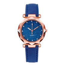 Load image into Gallery viewer, Fashion colorful ultra-thin leather rhinestone watch