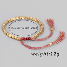 Загрузить изображение в средство просмотра галереи, Handmade copper beads lucky rope bracelet