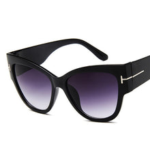 Load image into Gallery viewer, New fashion cat eye gradient dot sunglasses
