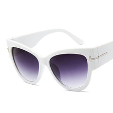 Load image into Gallery viewer, New fashion cat eye gradient dot sunglasses