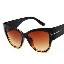Load image into Gallery viewer, New fashion cat eye gradient dot sunglasses