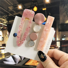 Загрузить изображение в средство просмотра галереи, 3 pieces/set of acrylic imitation pearl hair clips