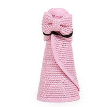 Load image into Gallery viewer, Beach straw hat with big brim UV protection