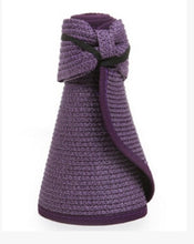 Load image into Gallery viewer, Beach straw hat with big brim UV protection