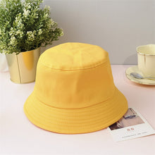 Load image into Gallery viewer, Solid color cotton fisherman hat