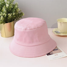 Load image into Gallery viewer, Solid color cotton fisherman hat