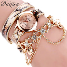 Load image into Gallery viewer, Leopard Print Luxury Strap Quartz Watch