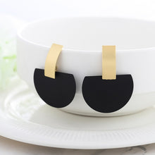 Загрузить изображение в средство просмотра галереи, Geometric long hanging earrings