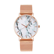 Load image into Gallery viewer, Fashionable Mesh Strap Creative Marble Watch