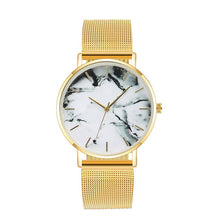 Load image into Gallery viewer, Fashionable Mesh Strap Creative Marble Watch