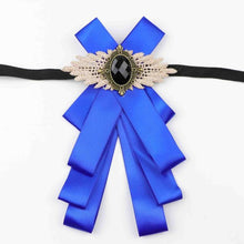 Load image into Gallery viewer, Vintage embossed costume jewelry bow tie