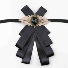 Load image into Gallery viewer, Vintage embossed costume jewelry bow tie