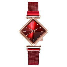 Загрузить изображение в средство просмотра галереи, Magnet buckle gradient color square watch