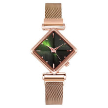 Загрузить изображение в средство просмотра галереи, Magnet buckle gradient color square watch