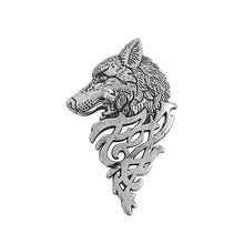Load image into Gallery viewer, Leaf Elk Wing Palm Brooch