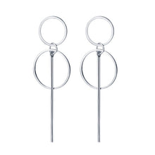 Загрузить изображение в средство просмотра галереи, Fashion retro geometric long dangling earrings