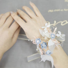 Load image into Gallery viewer, Fashion white black red bridal party gloves