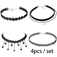 Загрузить изображение в средство просмотра галереи, Black leather velvet collar