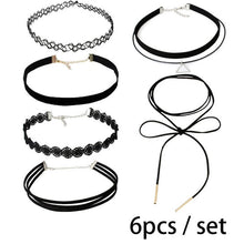 Загрузить изображение в средство просмотра галереи, Black leather velvet collar