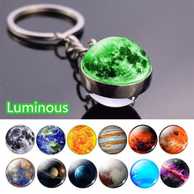 Load image into Gallery viewer, Luminous Solar System Planetary Keychain