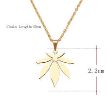 Загрузить изображение в средство просмотра галереи, Maple Leaf Necklace