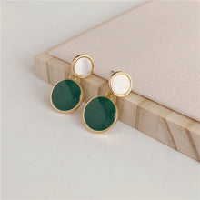 Load image into Gallery viewer, Vintage Matte Metal Earrings