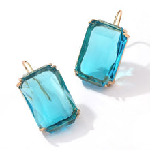 Загрузить изображение в средство просмотра галереи, Transparent resin pendant earrings
