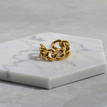 Load image into Gallery viewer, Happy smiley open ring