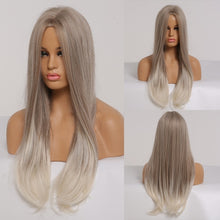 Load image into Gallery viewer, Long straight synthetic wig