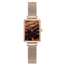Load image into Gallery viewer, Fashion Square Watch Bracelet Set Green Dial