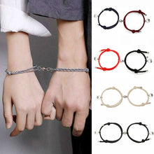 Загрузить изображение в средство просмотра галереи, 2pcs magnets attract each other couple bracelet