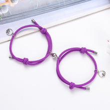Загрузить изображение в средство просмотра галереи, 2pcs magnets attract each other couple bracelet