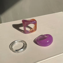 Load image into Gallery viewer, Irregular Marble Ring