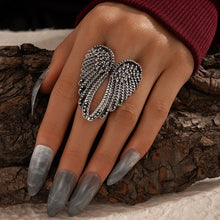 Загрузить изображение в средство просмотра галереи, Vintage Angel Wing Metal Ring