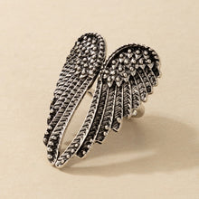 Загрузить изображение в средство просмотра галереи, Vintage Angel Wing Metal Ring