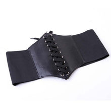 Загрузить изображение в средство просмотра галереи, Corset wide belt PU leather slimming belt