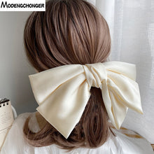 Загрузить изображение в средство просмотра галереи, Pure Color Big Bow Hairpin