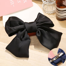Load image into Gallery viewer, Vintage large velvet bow hairpinir Accessories