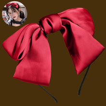 Load image into Gallery viewer, Vintage large velvet bow hairpinir Accessories