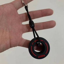 Load image into Gallery viewer, Simulation cartoon small tire key ring pendant