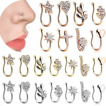 Загрузить изображение в средство просмотра галереи, Stainless steel heart-shaped clip nose