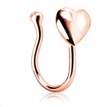 Загрузить изображение в средство просмотра галереи, Stainless steel heart-shaped clip nose