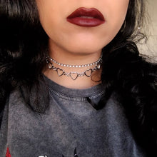 Load image into Gallery viewer, Gold and Silver Heart-shaped Multistage Necklace