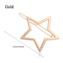 Загрузить изображение в средство просмотра галереи, Metal snap hairpin ponytail retainer