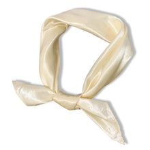Load image into Gallery viewer, 60 cm satin silk square scarf