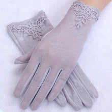 Load image into Gallery viewer, Fashion white black red bridal party gloves