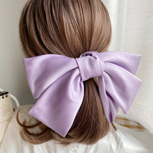 Загрузить изображение в средство просмотра галереи, Pure Color Big Bow Hairpin